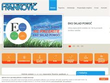 Tablet Screenshot of frankovic.si